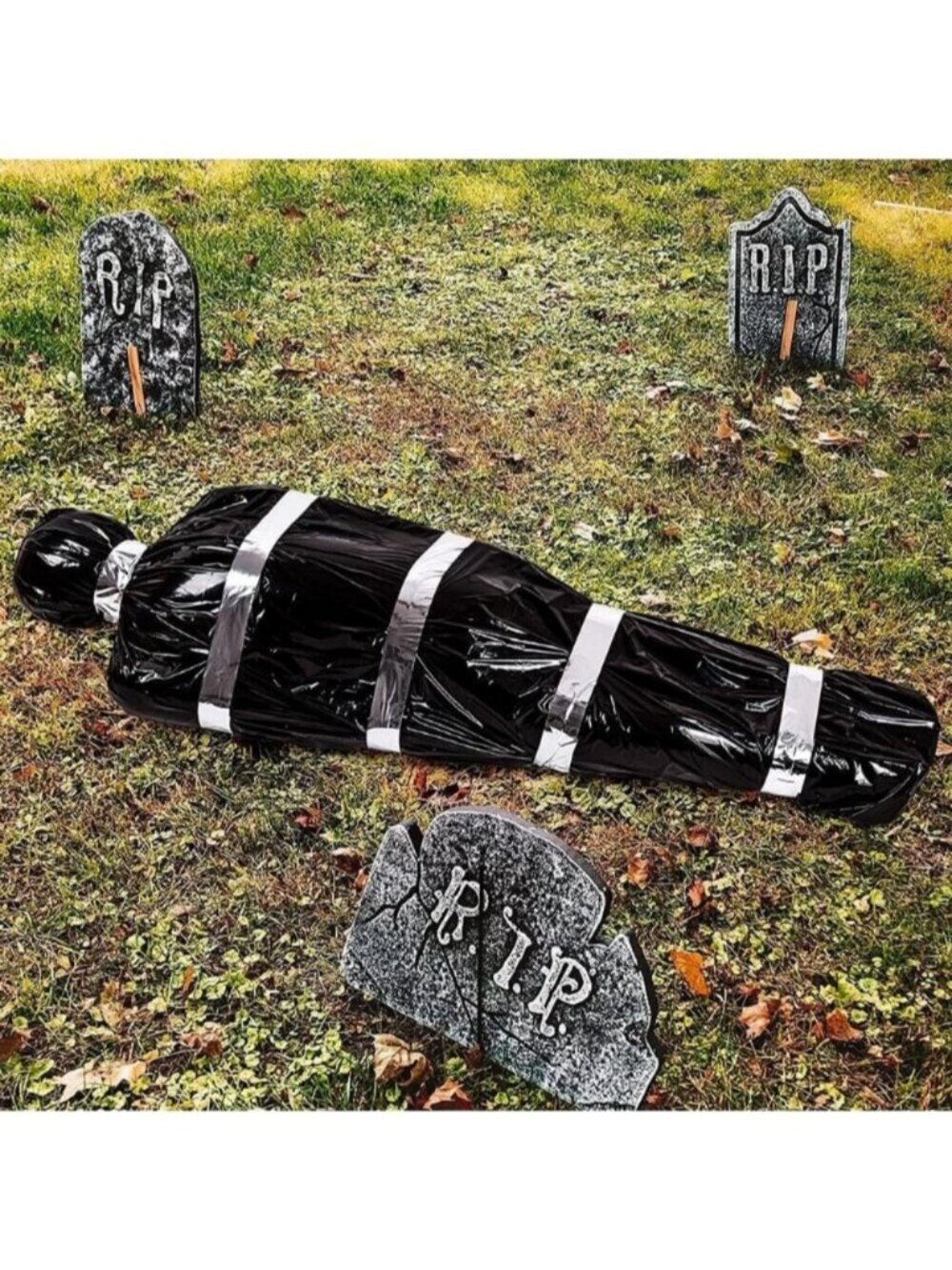 Halloween Decorations Dead Victim Props Scary Outdoor Party Haunted House